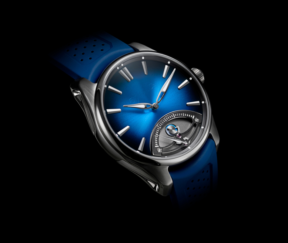 Pioneer Retrograde Seconds Midnight Blue