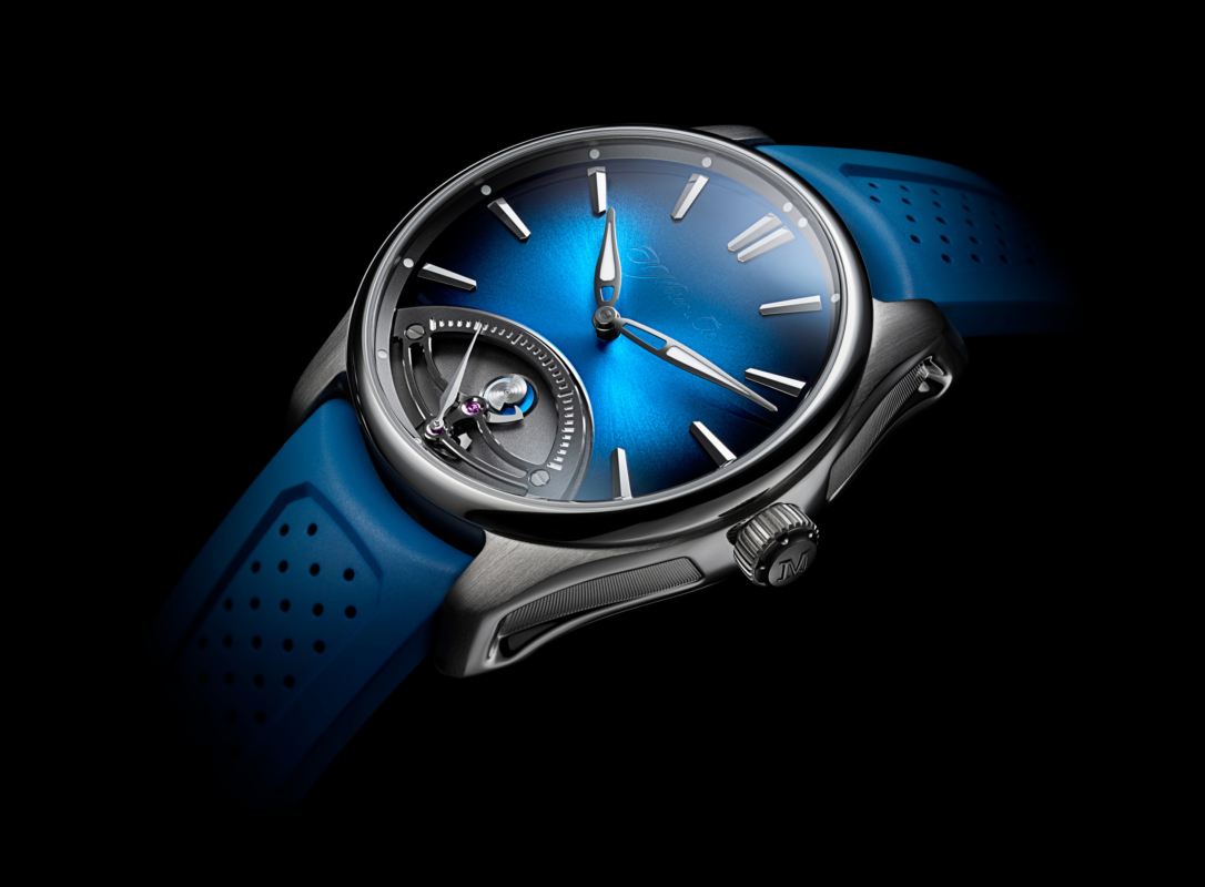Pioneer Retrograde Seconds Midnight Blue
