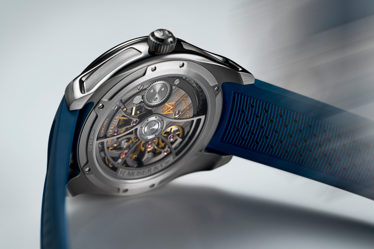Pioneer Retrograde Seconds Midnight Blue