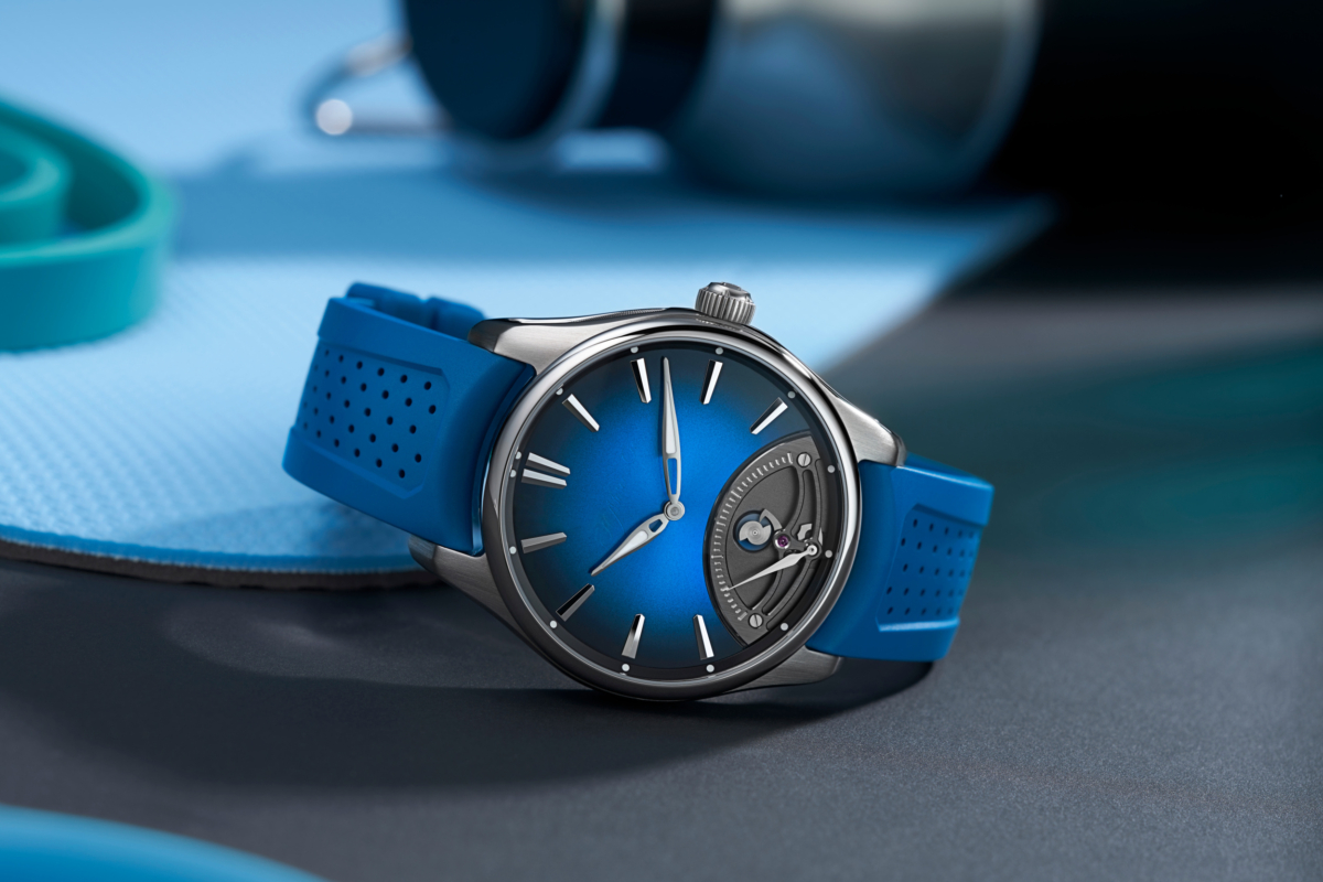 Pioneer Retrograde Seconds Midnight Blue