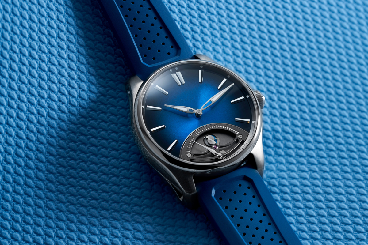 Pioneer Retrograde Seconds Midnight Blue