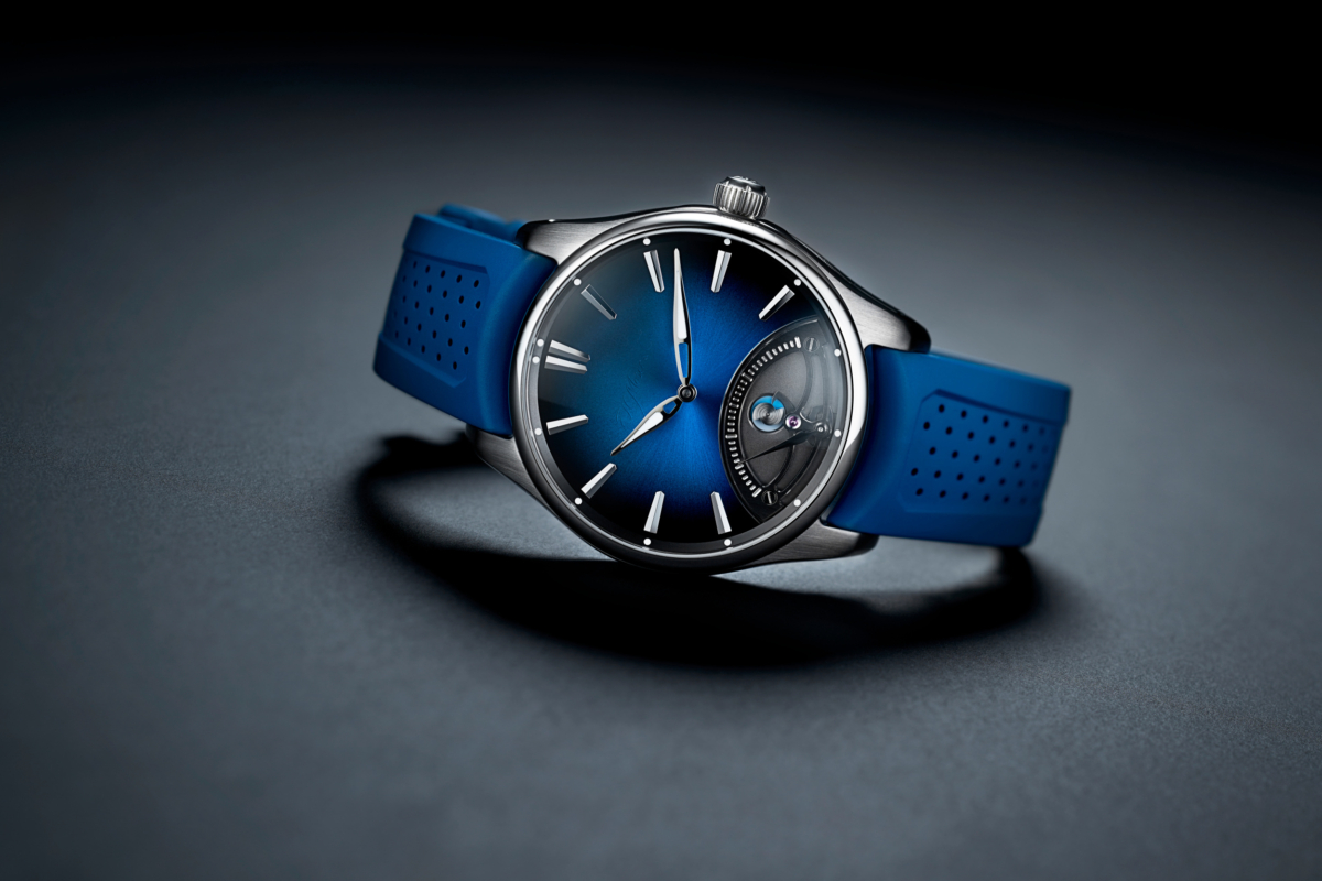 Pioneer Retrograde Seconds Midnight Blue