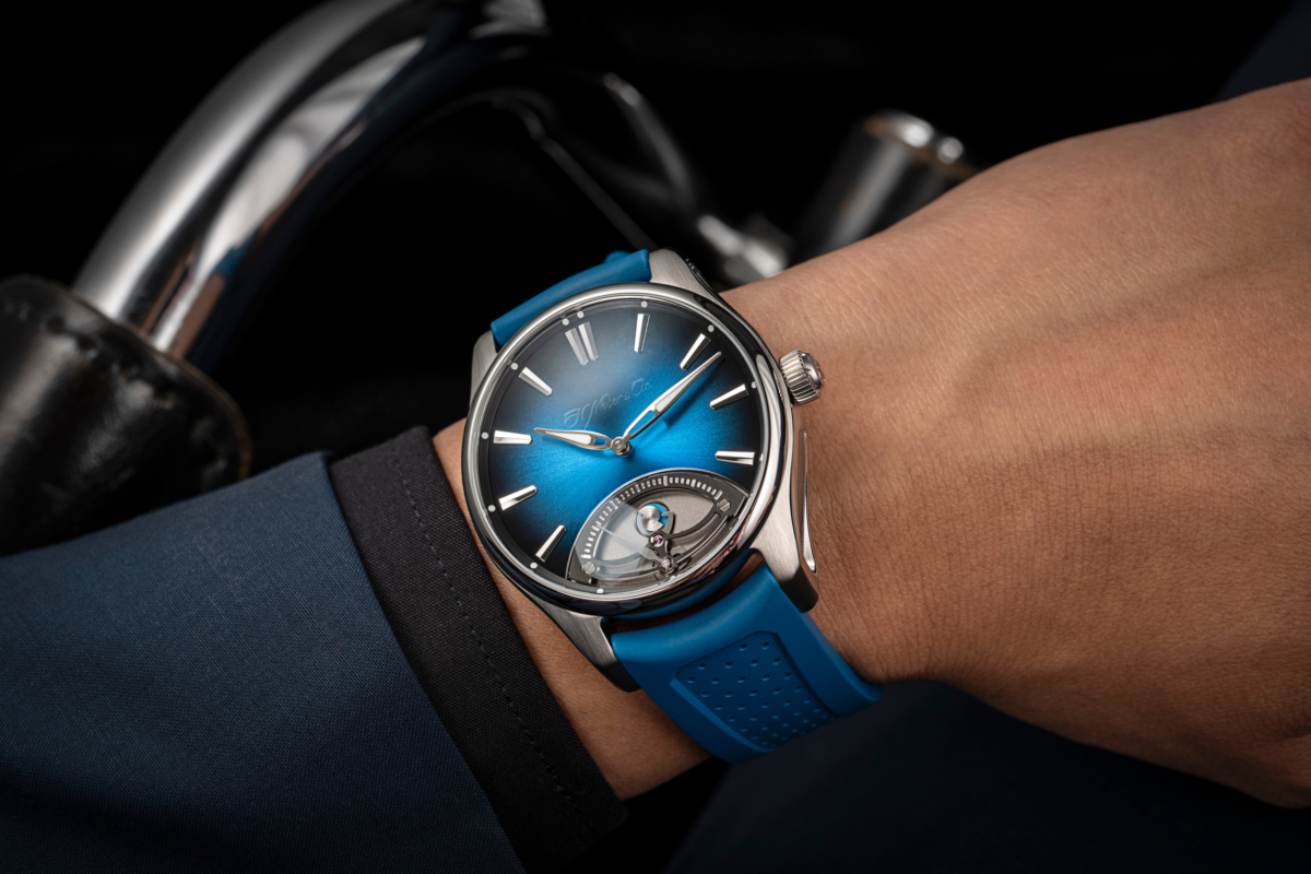 Pioneer Retrograde Seconds Midnight Blue