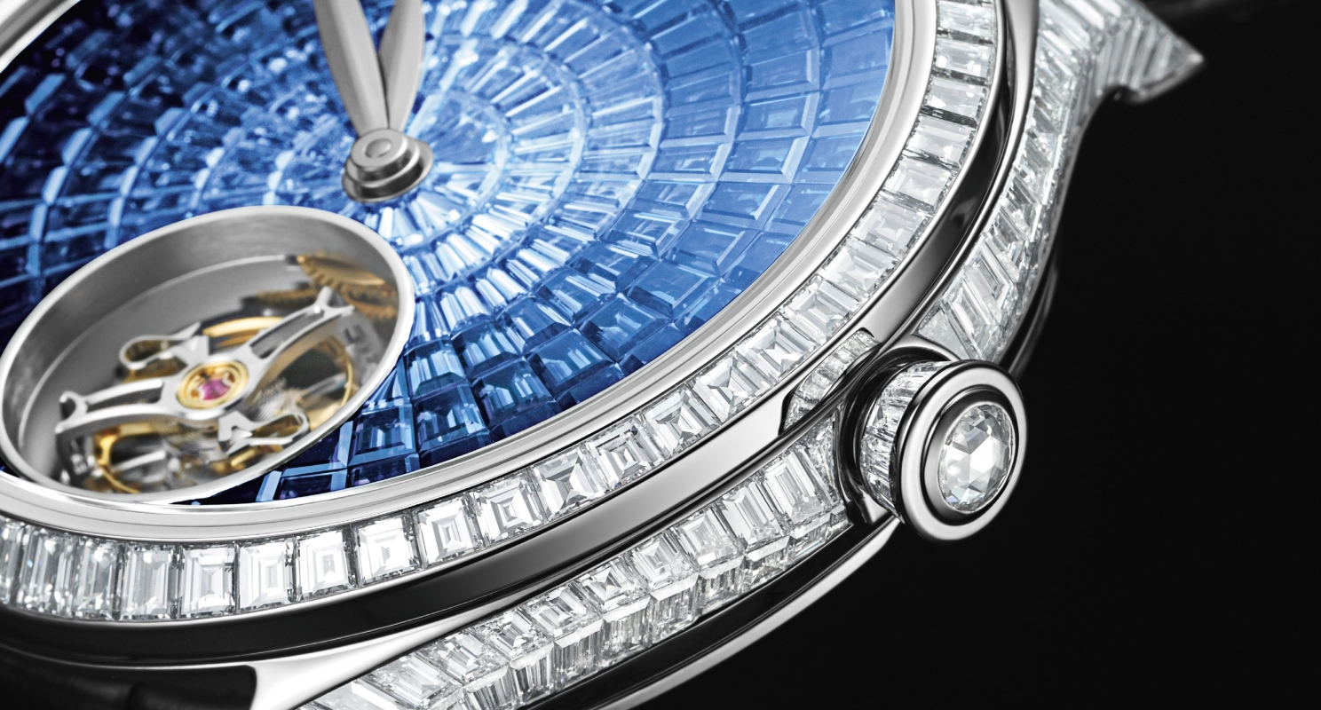 Endeavour Tourbillon Blue Fume