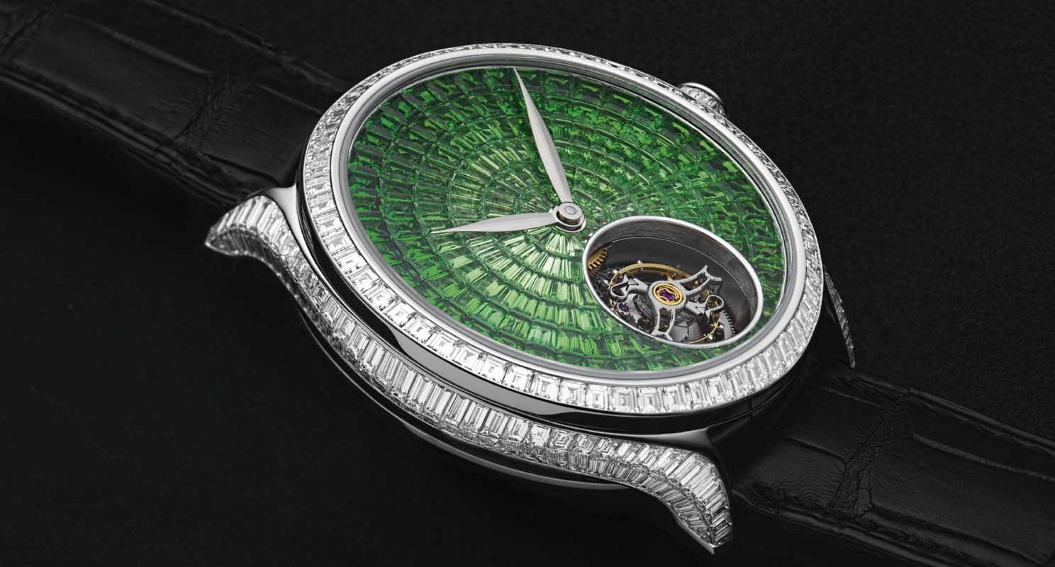 Endeavour Tourbillon Green Fume