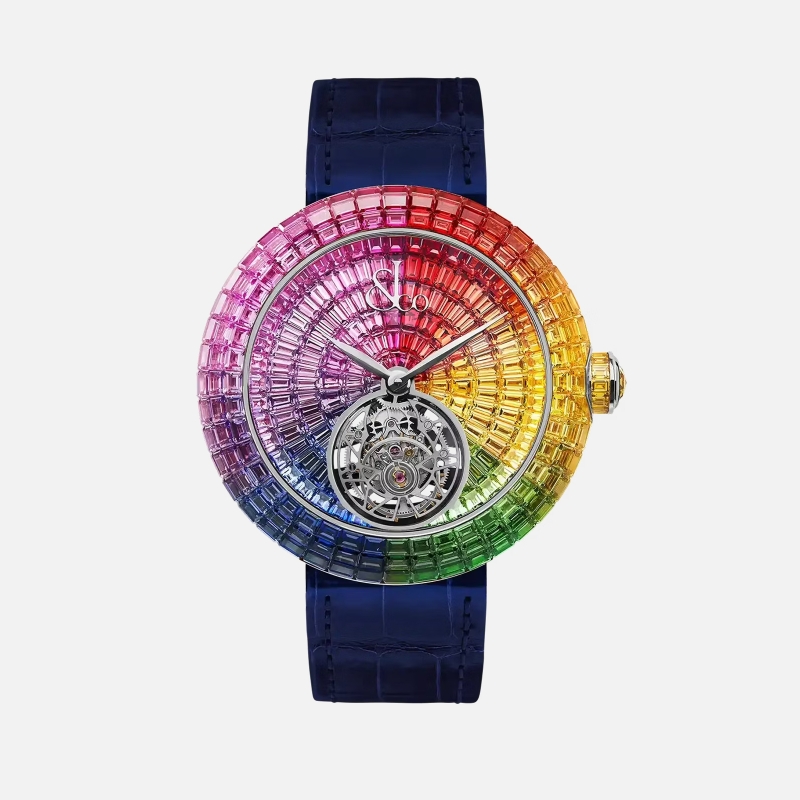 Jacob and co rainbow watch price best sale